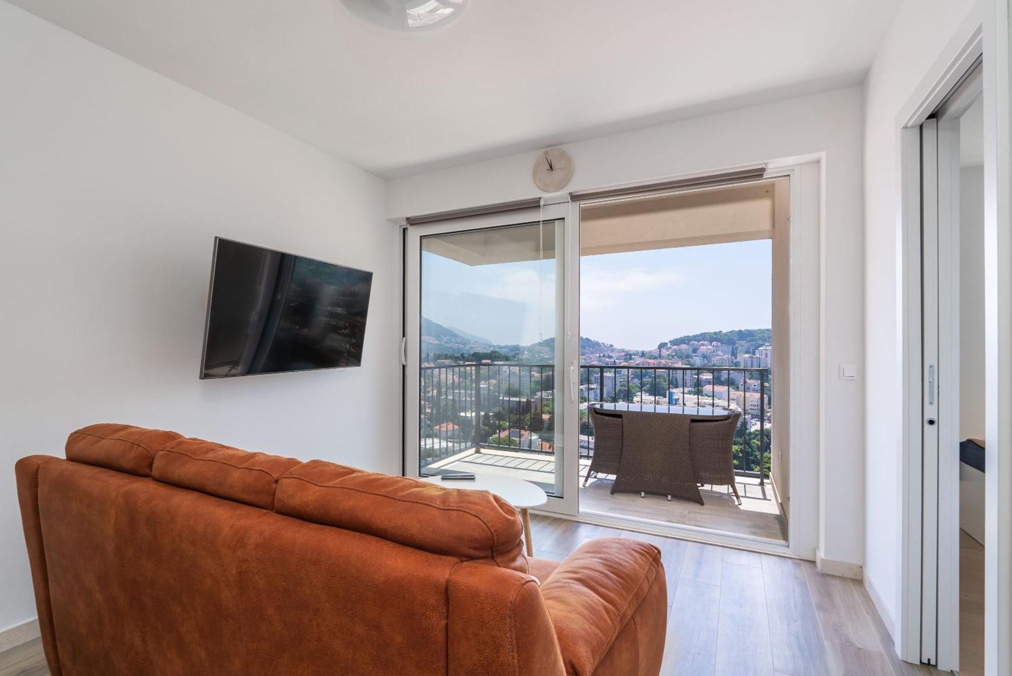The Panoramic View Penthouse Apartment Sweet Petite Dubrovnik Bagian luar foto
