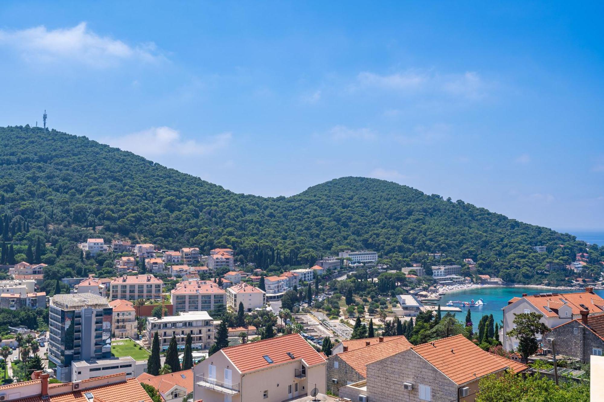The Panoramic View Penthouse Apartment Sweet Petite Dubrovnik Bagian luar foto