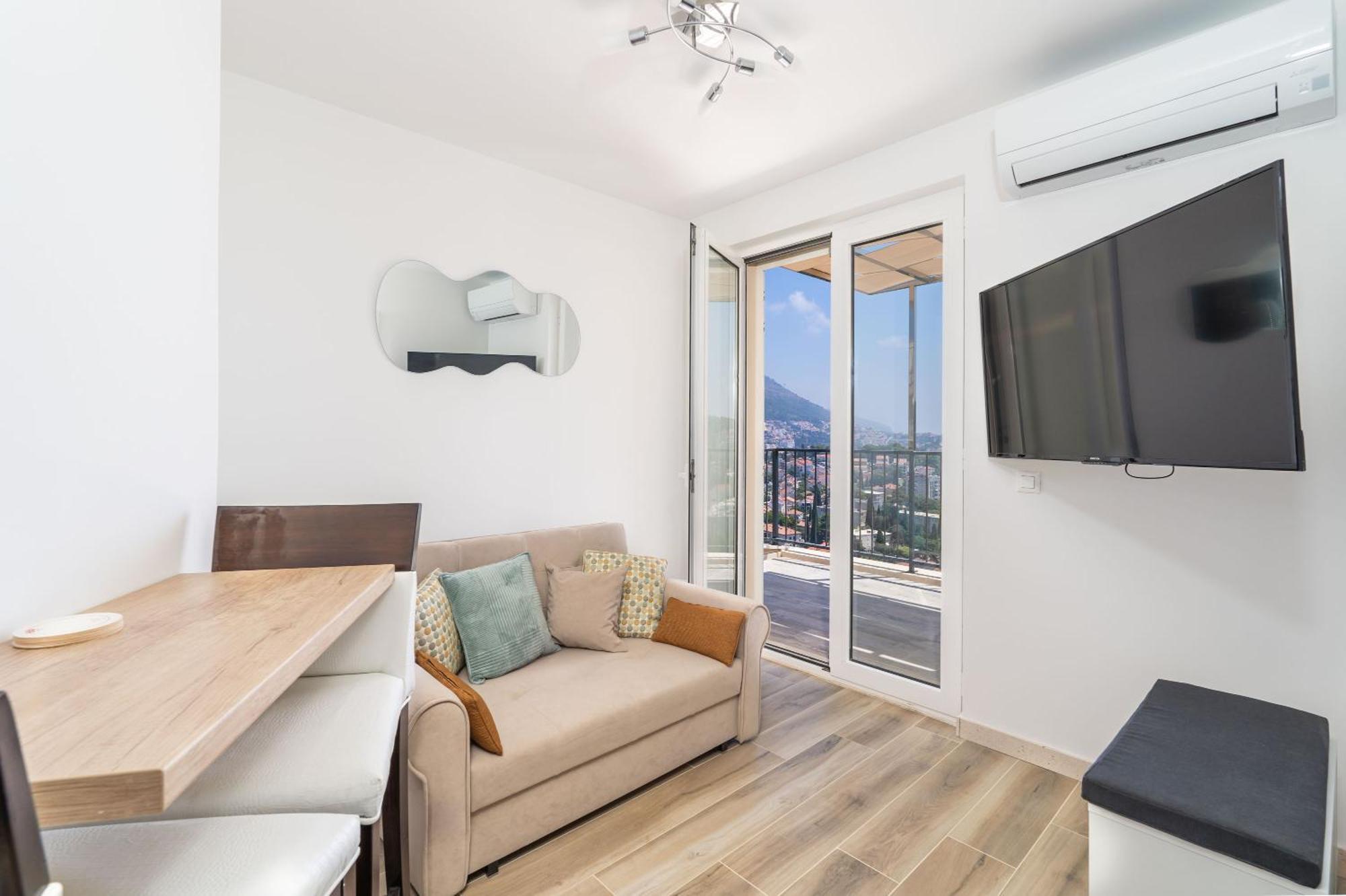 The Panoramic View Penthouse Apartment Sweet Petite Dubrovnik Bagian luar foto